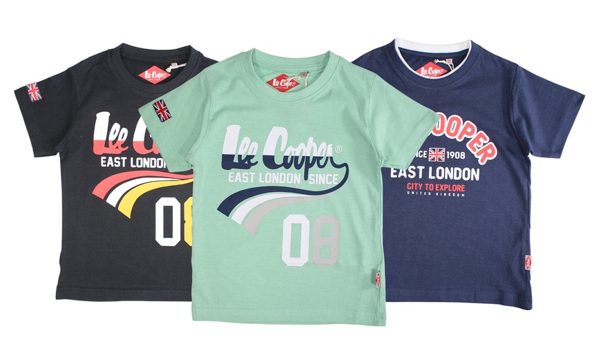 Image 1: Lee Cooper T-shirts voor kinderen