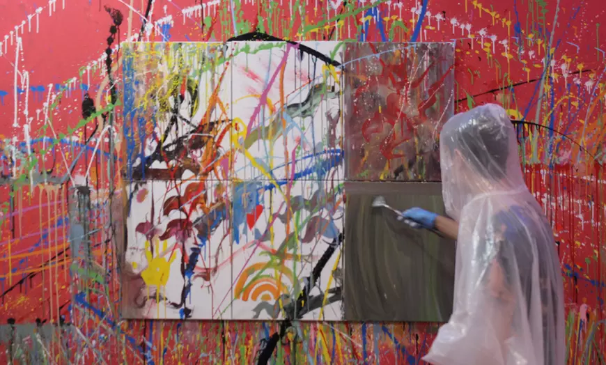 Image 16: Sesión de pintura Salpicarte para 1 o 2 personas, 1 hora de arte libre