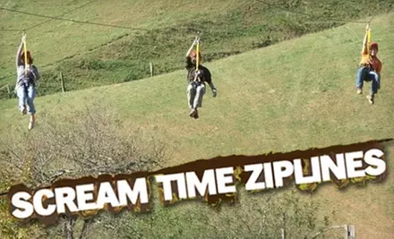 $40 for a Guided Tour With Scream Time Zipline ($89 Value) - Primary Image