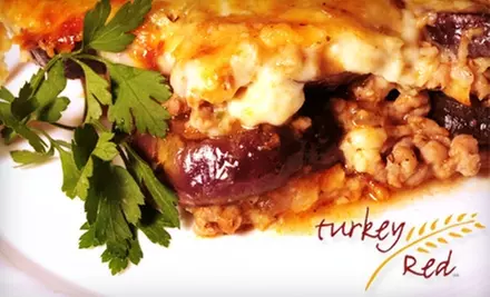 $30 for $60 Worth of Locally Sourced and Organic Dinner Fare or $10 for $20 Worth of Lunch Fare at Turkey Red in Palmer - Primary Image