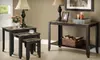 Console Table or Three-Piece Nesting Table Set (Up to 51% Off)