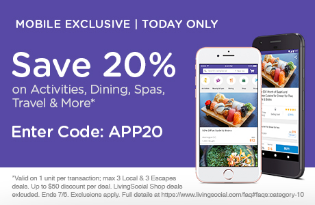 Use code APP20 and save 20% on your purchase