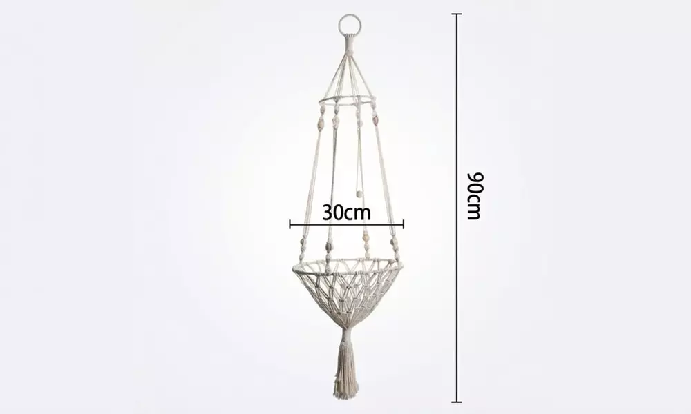 Handwoven Cotton Rope Semi-Enclosed Cat Bed