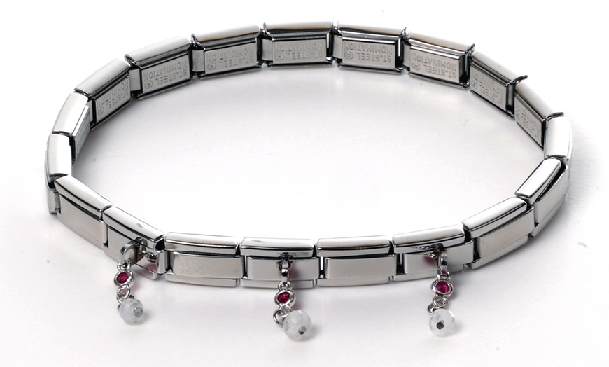 Image 26: Orecchini, collane, portachiavi, bracciali e anelli Nomination