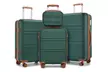1 à 4 bagages Kono en ABS : à l'unité (vanity, cabine, moyenne, grande) ou en ensembles modulables, livraison offerte - Second Medium