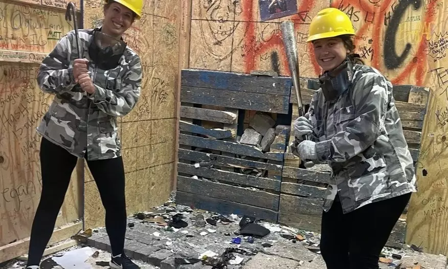 Up to 35% Off Smash Room Experience at Outrage Rage Room