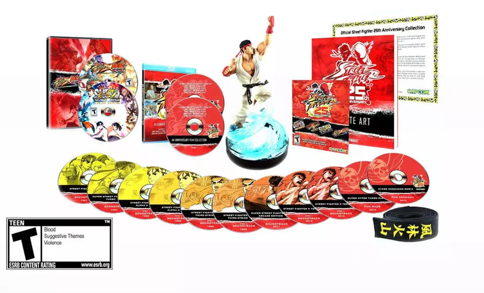 Street Fighter: 25th Anniversary Collector's Set for Xbox 360.  - Primary Image