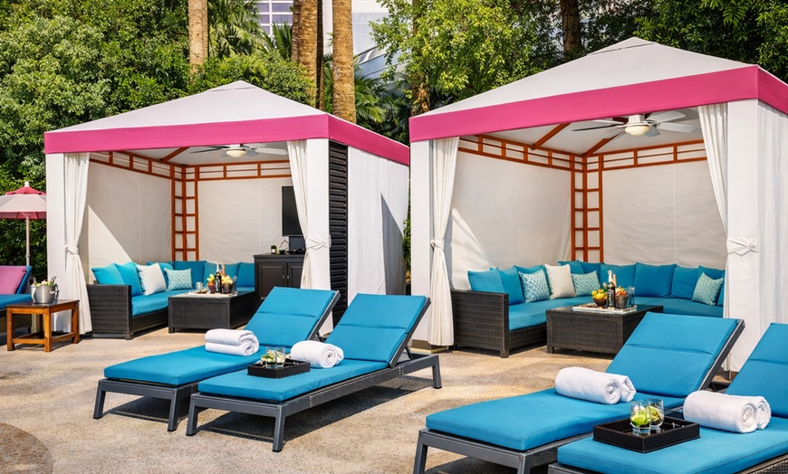 Image 3: VIP Cabana Flamingo Pool – Las Vegas Strip (Up to 30% Off)