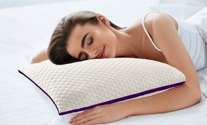 1 o 2 cuscini in memory foam a saponetta con fascetta traspirante 