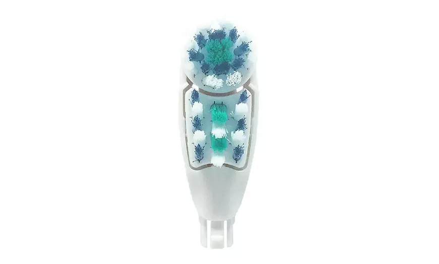 Image 4: Dual Toothbrush Heads for Oral-B 3733 4732 4734
