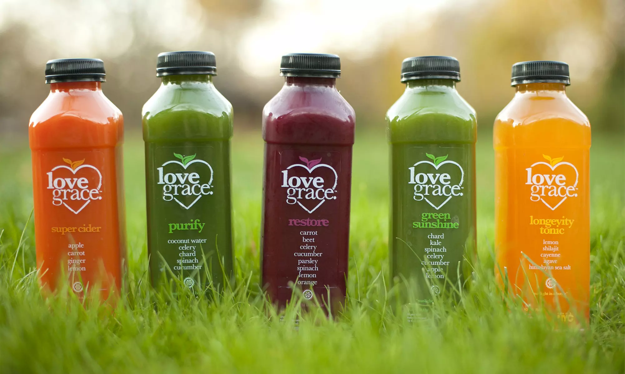 Three- or Five-Day Juice Cleanse from Love Grace (Up to 35% Off) - Primary Image