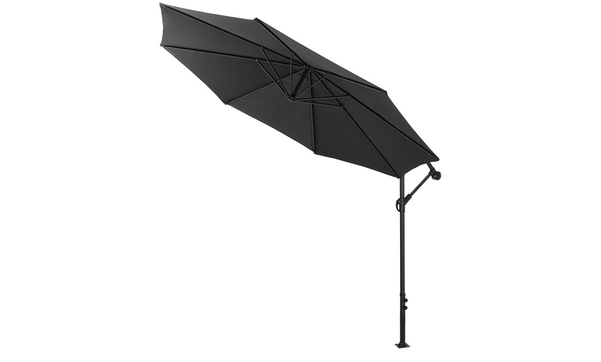 Image 27: Outdoor 3M Large Cantilever Parasol