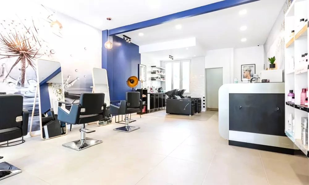 Shampoing, coupe et brushing avec couleur et balayage en option