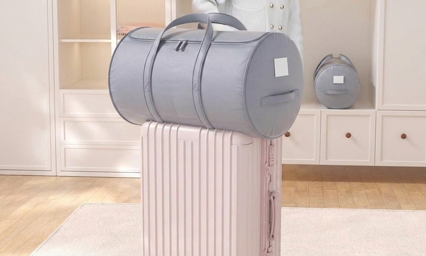 Image 9: Round Large-Capacity Quilt Storage Bag