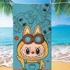 Image 6: Labubu Inspired Cute Beach Towel
