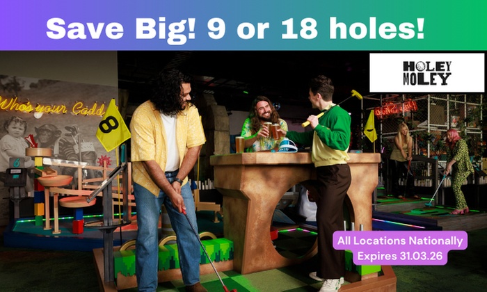 Holey Moley Vouchers Sale