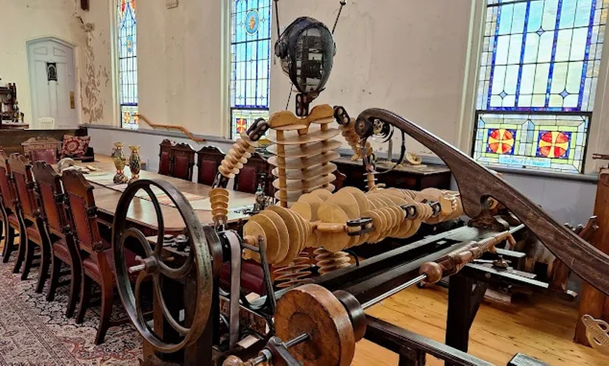 Image 7: Tour of Steampunk Wonderland Museum or Admission to Steampunk Workshop