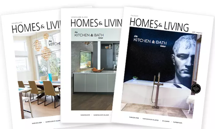 C$15 for One Year Subscription to "Homes & Living" magazine (C$37.57 value) - Primary Image