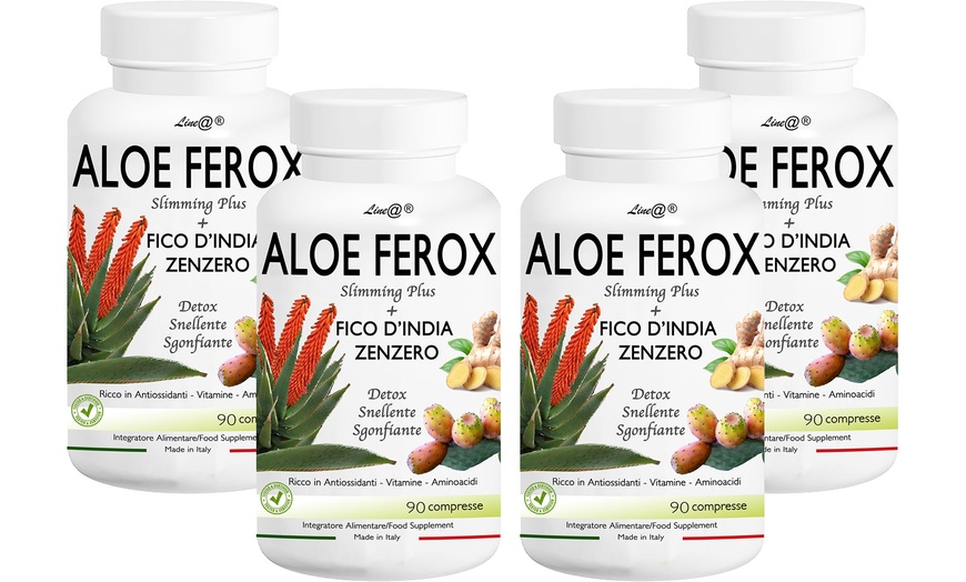 Image 4: 30 à 360 gélules de complément alimentaire "Aloe Ferox" de Line@Diet