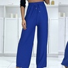 Image 7: Textured Palazzo Wide Trousers