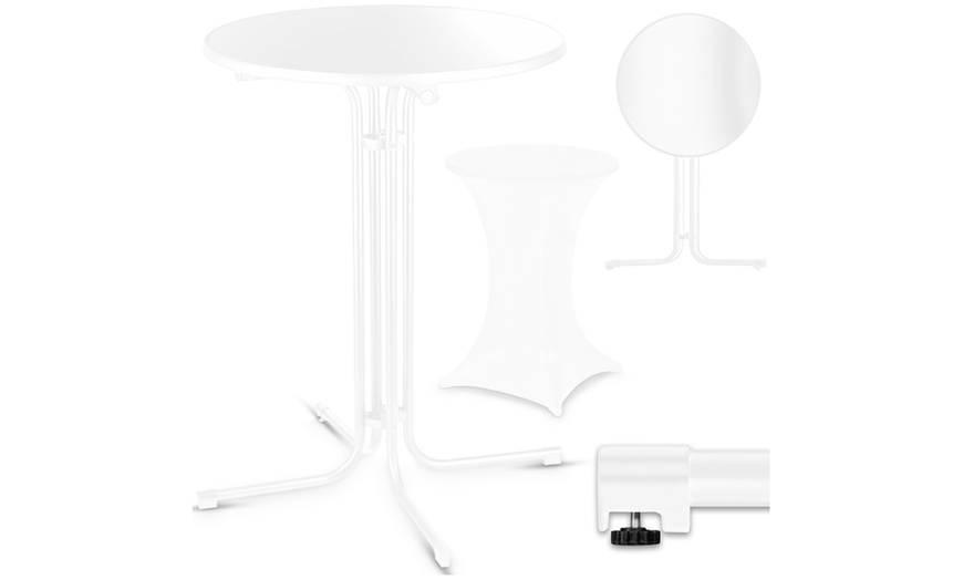 Image 2: VESKA Stehtisch 80 cm