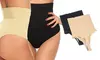 Women's High Waist Cincher Shapewear Slimmer Tummy Control Thong Panty