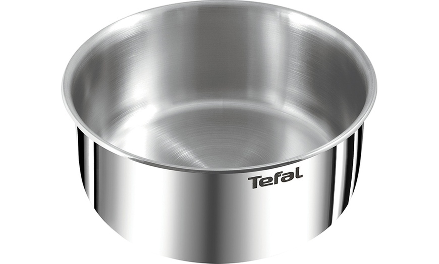 Image 3: Tefal Ingenio Emotion Stainless Steel Induction Saucepan Set