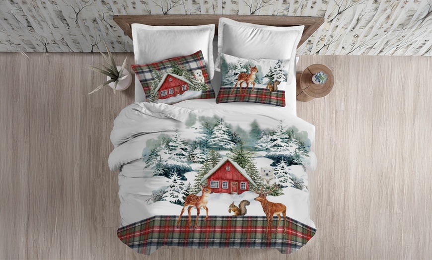 Image 4: Copripiumino matrimoniale in 100% cotone Made in Italy