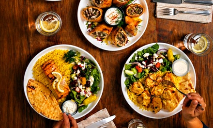 $25 to spend on food and drink - Pita Kitchen