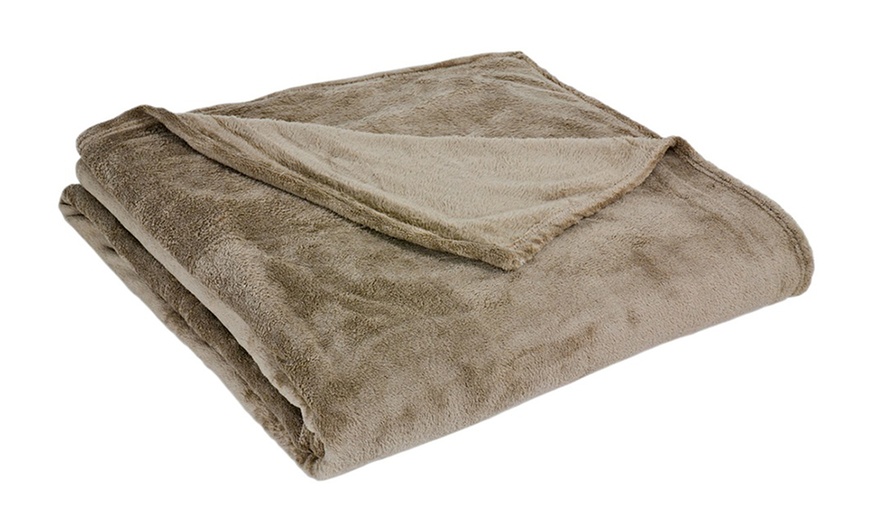 All Seasons Micro-Fleece Blanket | Groupon Goods