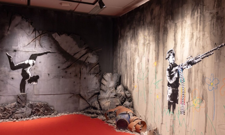 Image 5: 1 Ticket für "House of Banksy" in Mannheim vom 04.11. bis 23.12.2025