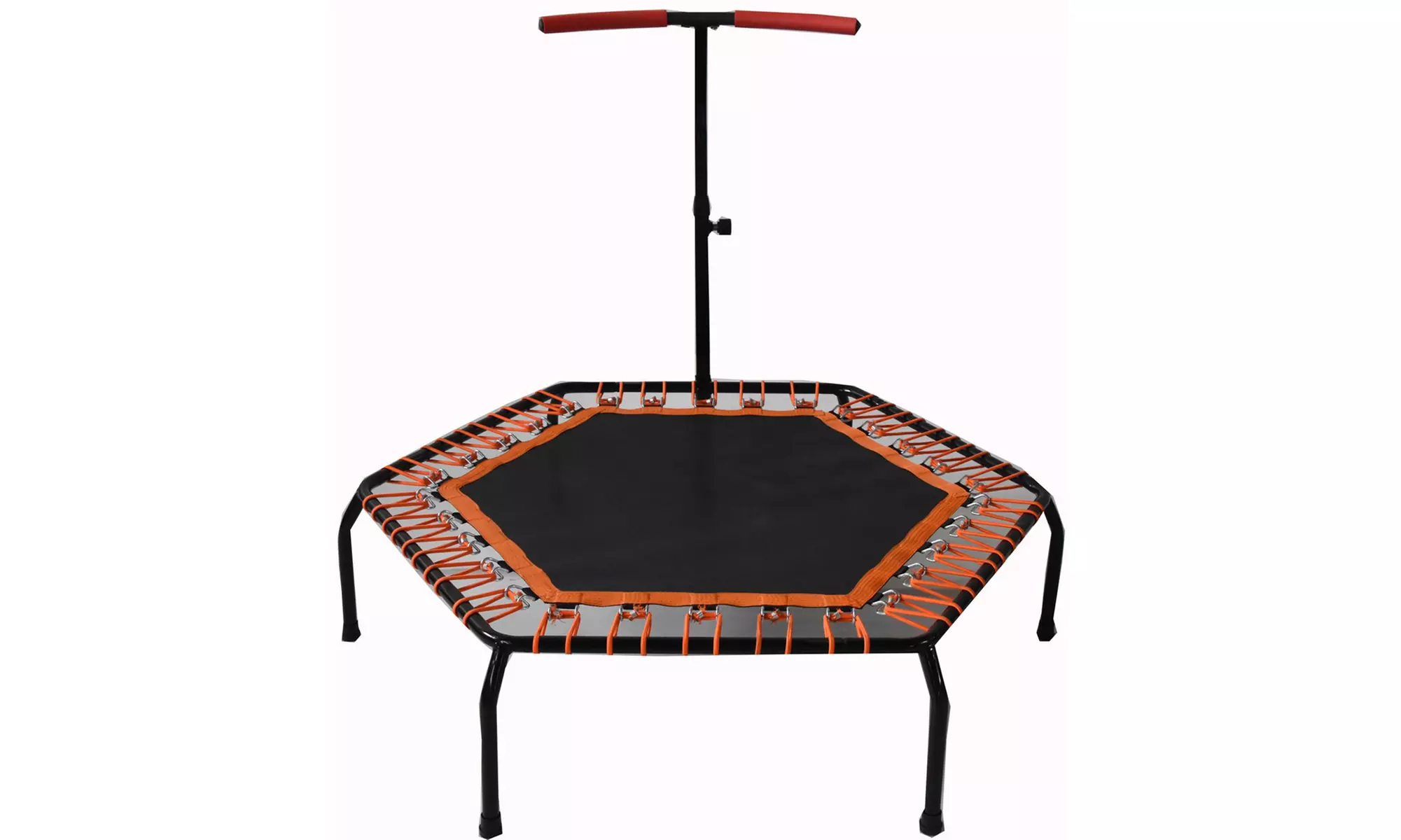 Fitness Trampoline with Adjustable Handlebar 127cm - Image 4
