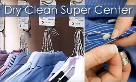 $30 for $60 Worth of Dry Cleaning and Laundry Services at Dry Clean Super Center - Primary Image
