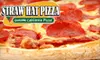 $10 for $25 Worth of Pizza, Wings, and Drinks at Straw Hat Pizza in Hayward