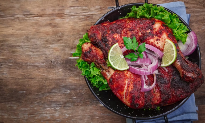 Image 11: Indian Dinner Feast with Wine and Dessert for 2, 4, or 6