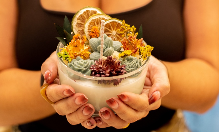 Image 27: Crea tus propias velas - 2 velas durante 3h con bebida 