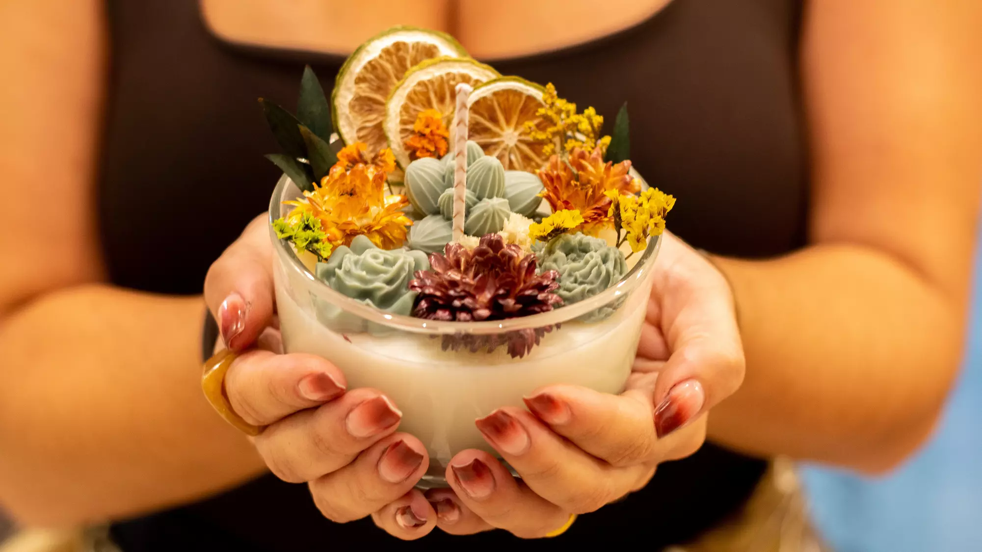 Crea tus propias velas - 2 velas durante 3h con bebida