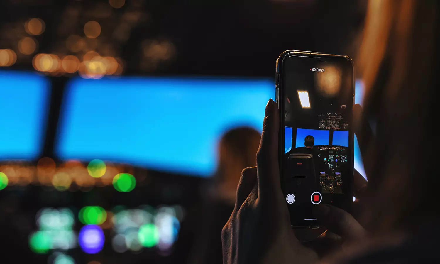 Symulator lotu samolotem pasażerskim w JetZone24