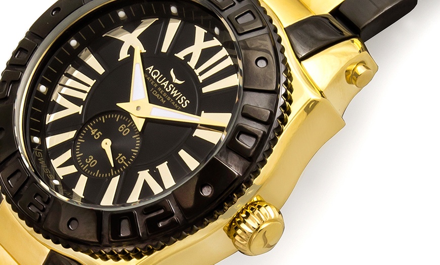 Image 7: Aquaswiss Swissport horloge