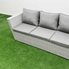 Image 4: Fimous Weather-Resistant PE Rattan-Effect Garden Sofa Set 