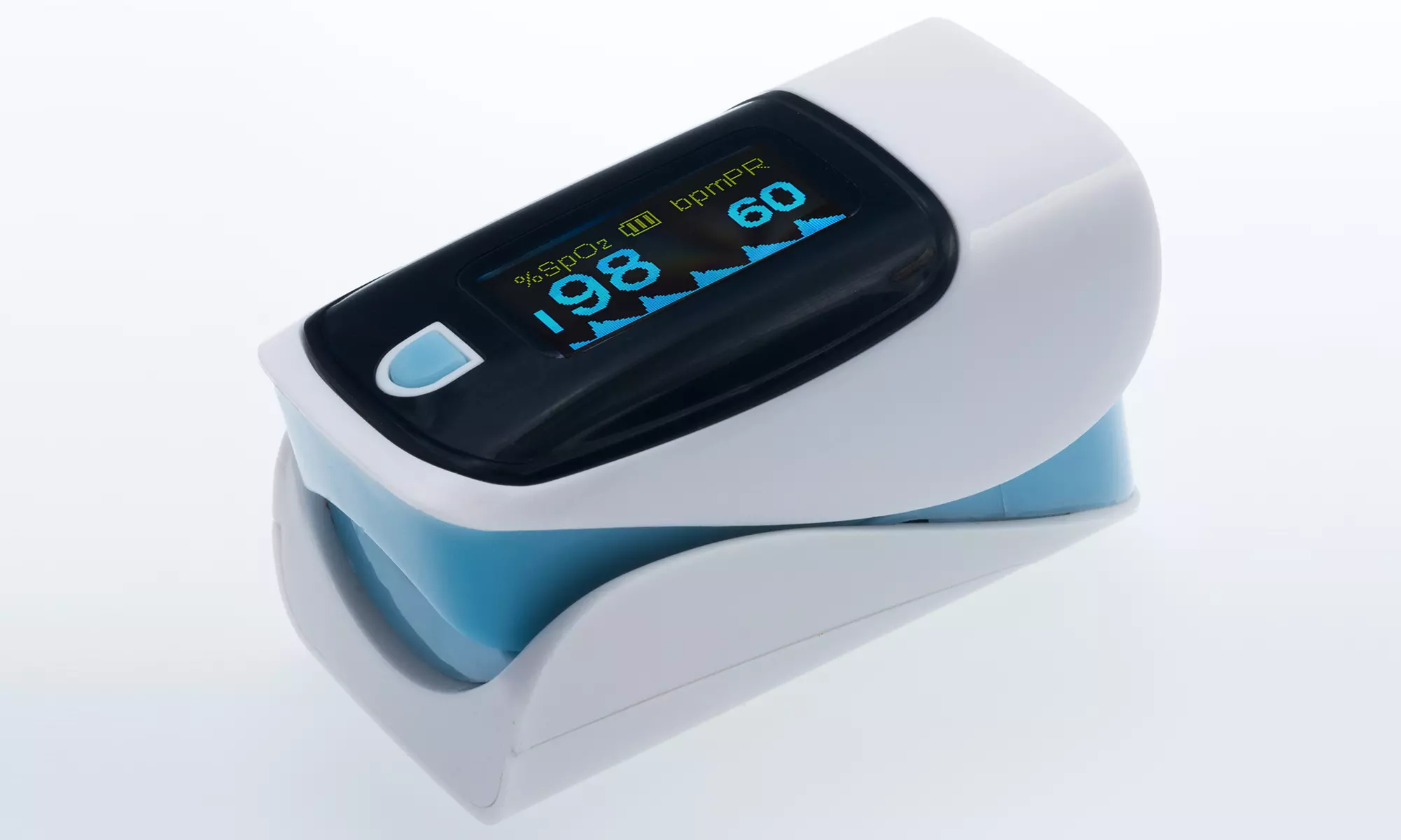 SmartPulse Advanced Finger Tip Pulse Oximeter with Neck and Wrist Cord - Second Medium