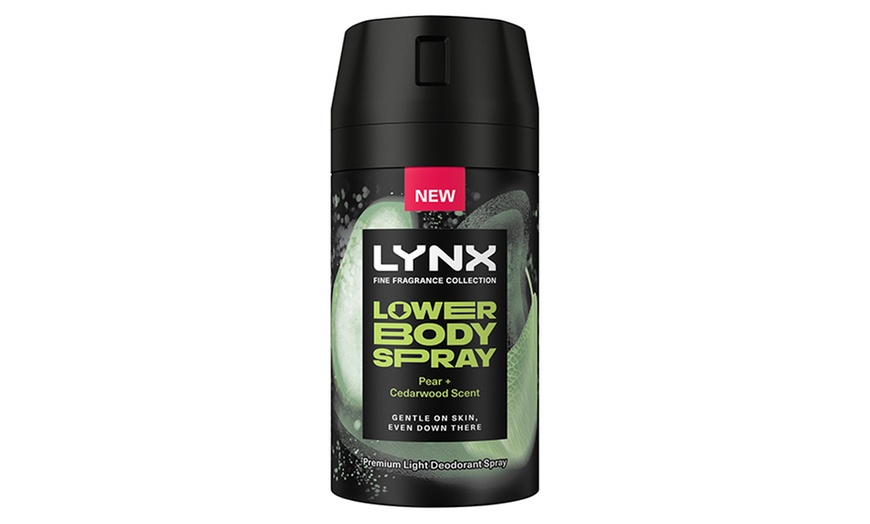 Image 14: Lynx Lower Body Spray - Coconut + Sandalwood or Pear + Cedarwood 100ml