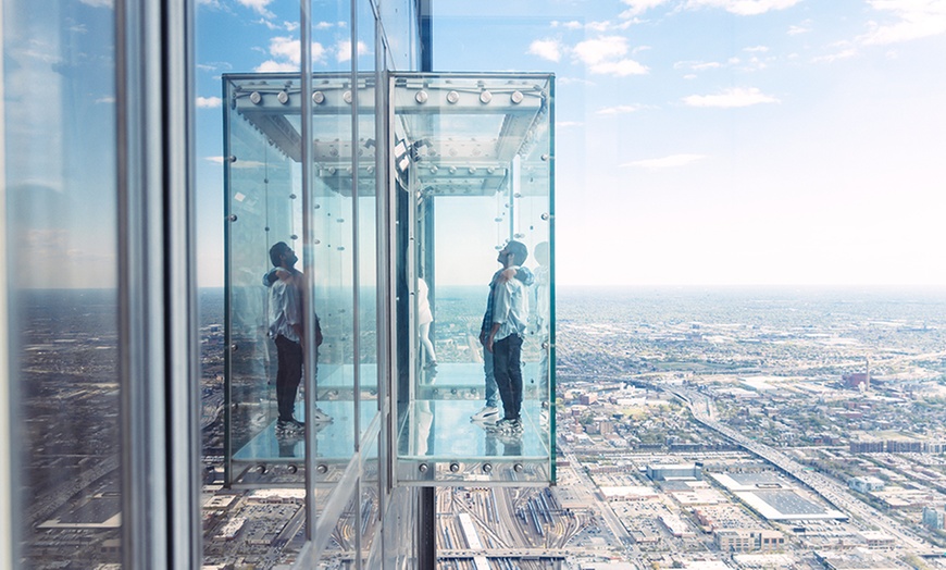 Image 6: Admission to the Iconic Skydeck and The Ledge at Willis Tower