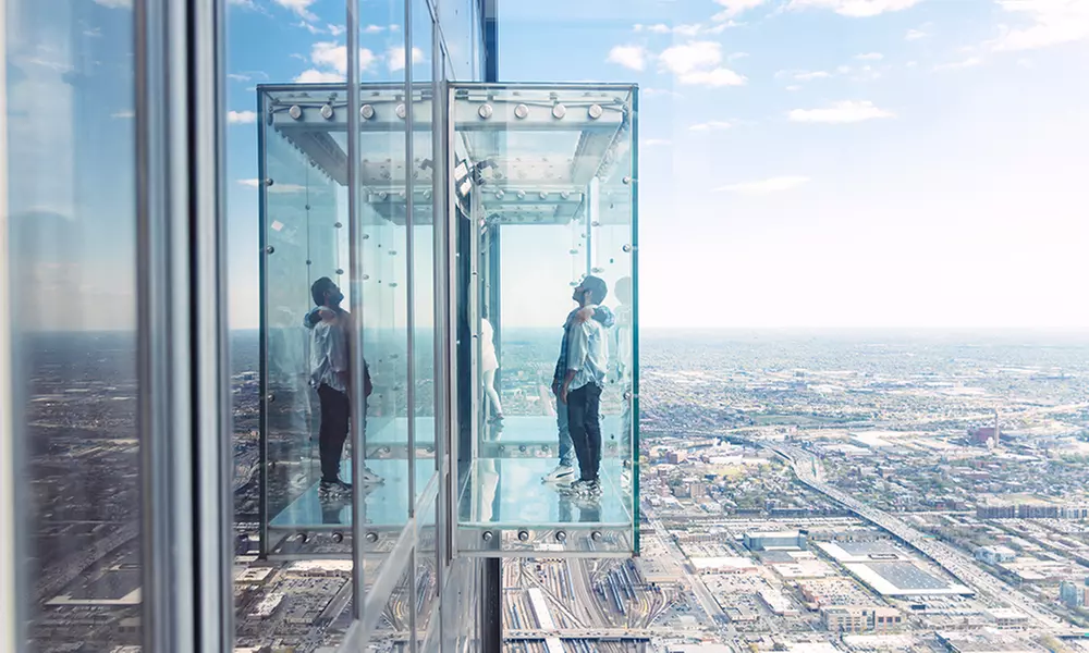 Admission to the Iconic Skydeck and The Ledge at Willis Tower