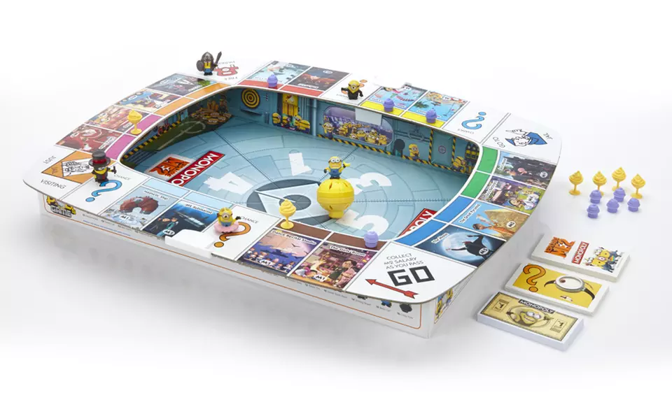 Hasbro Despicable Me Minions Monopoly or Operation Board Games. Free Returns. - Second Medium