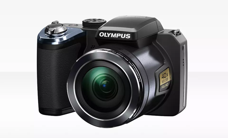 Olympus 14-Megapixel 40x Optical-Zoom Digital Camera (SP-820) - Primary Image
