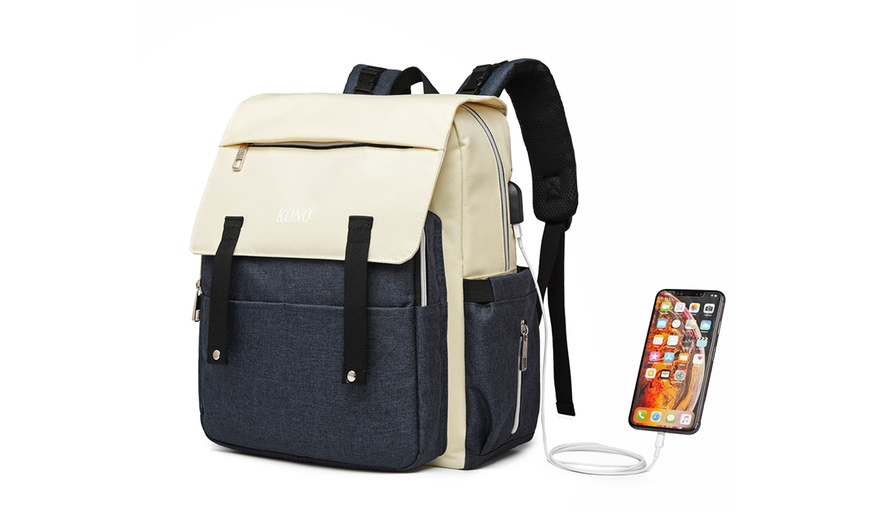 Image 12: Kono Multi-Compartment Backpack