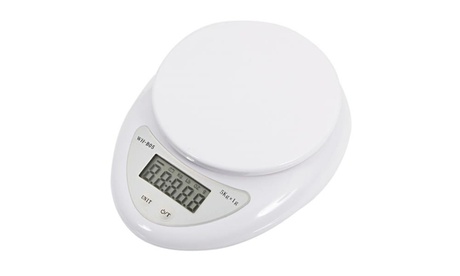 groupon 5Kg/1g Kitchen Mail LCD Digital Scale Digital in White