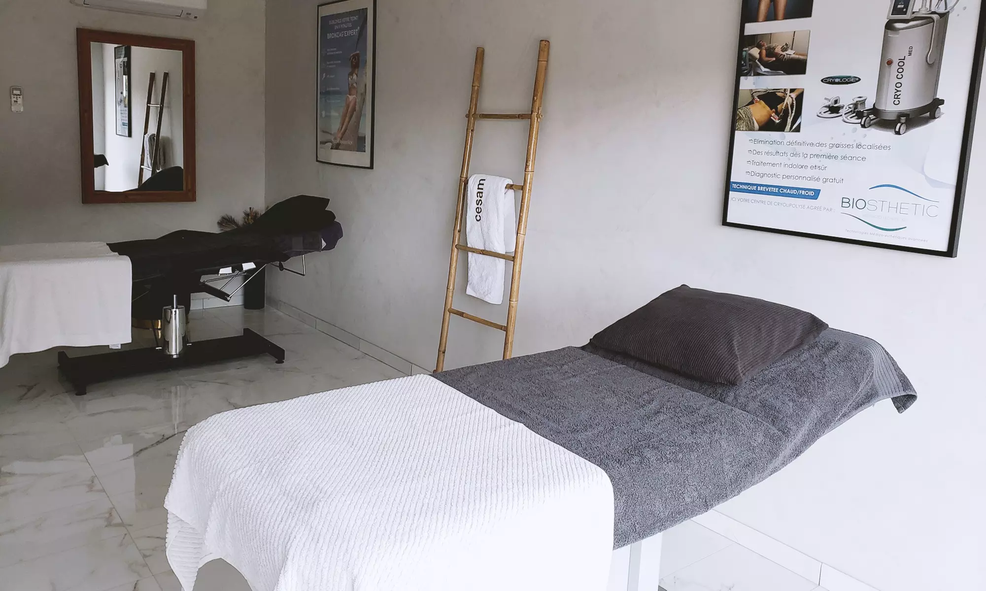 1 séance de 60 min de cryolipolyse sur 1 zone