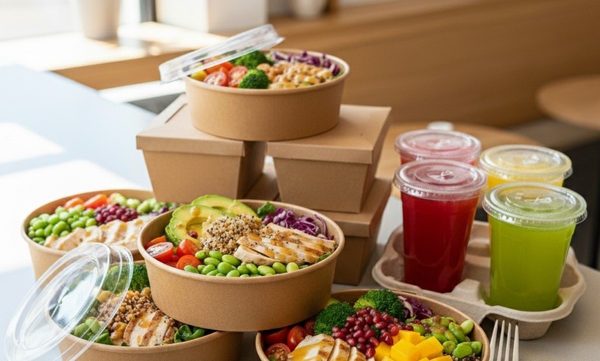 Image 1: Gesunde Bowl nach Wahl mit Getränken